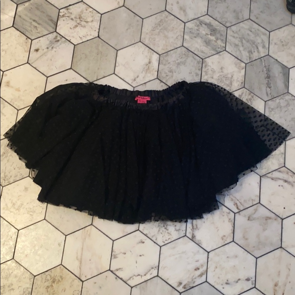 Betsey Johnson polka dot tutu
